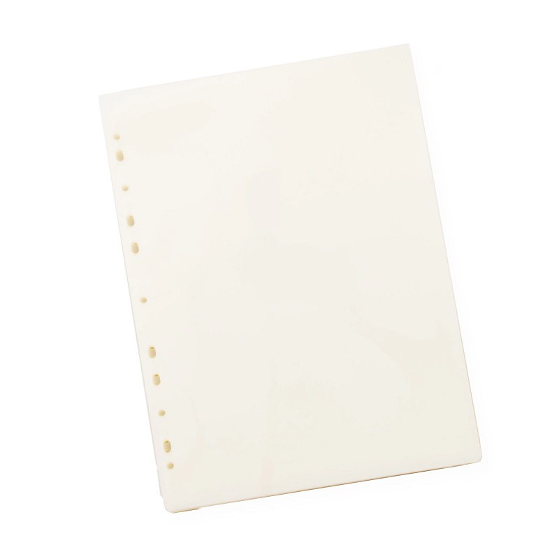 Picture of Euro Slot A4 blank / clear 75 micron / my laminating pouch for ringbinder 216 x 303 mm hot lamination 100 pieces. 60270058